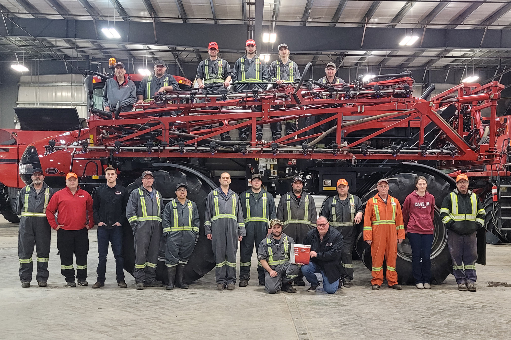 Case IH Pinnacle Service Award for Davidson